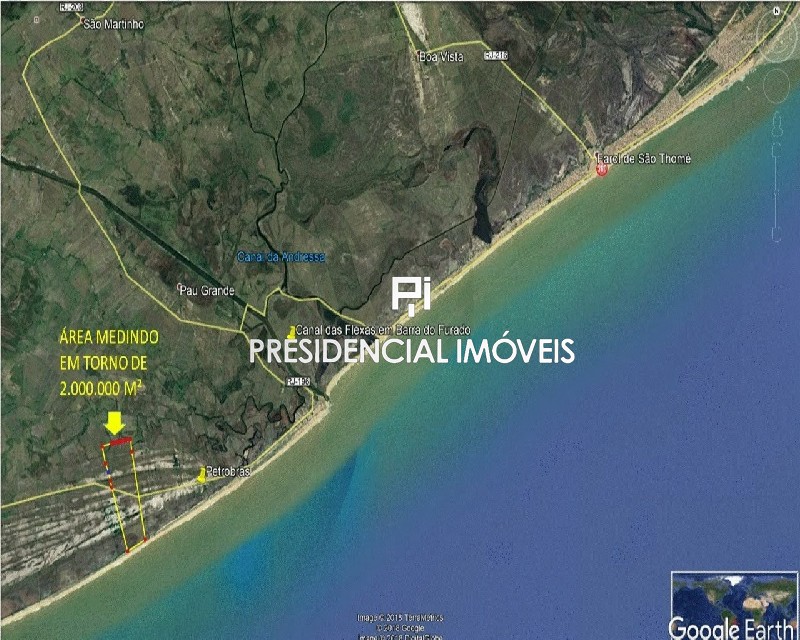 AREA INDUSTRIAL em QUISSAMÃ - RJ, BARRA DO FURADO