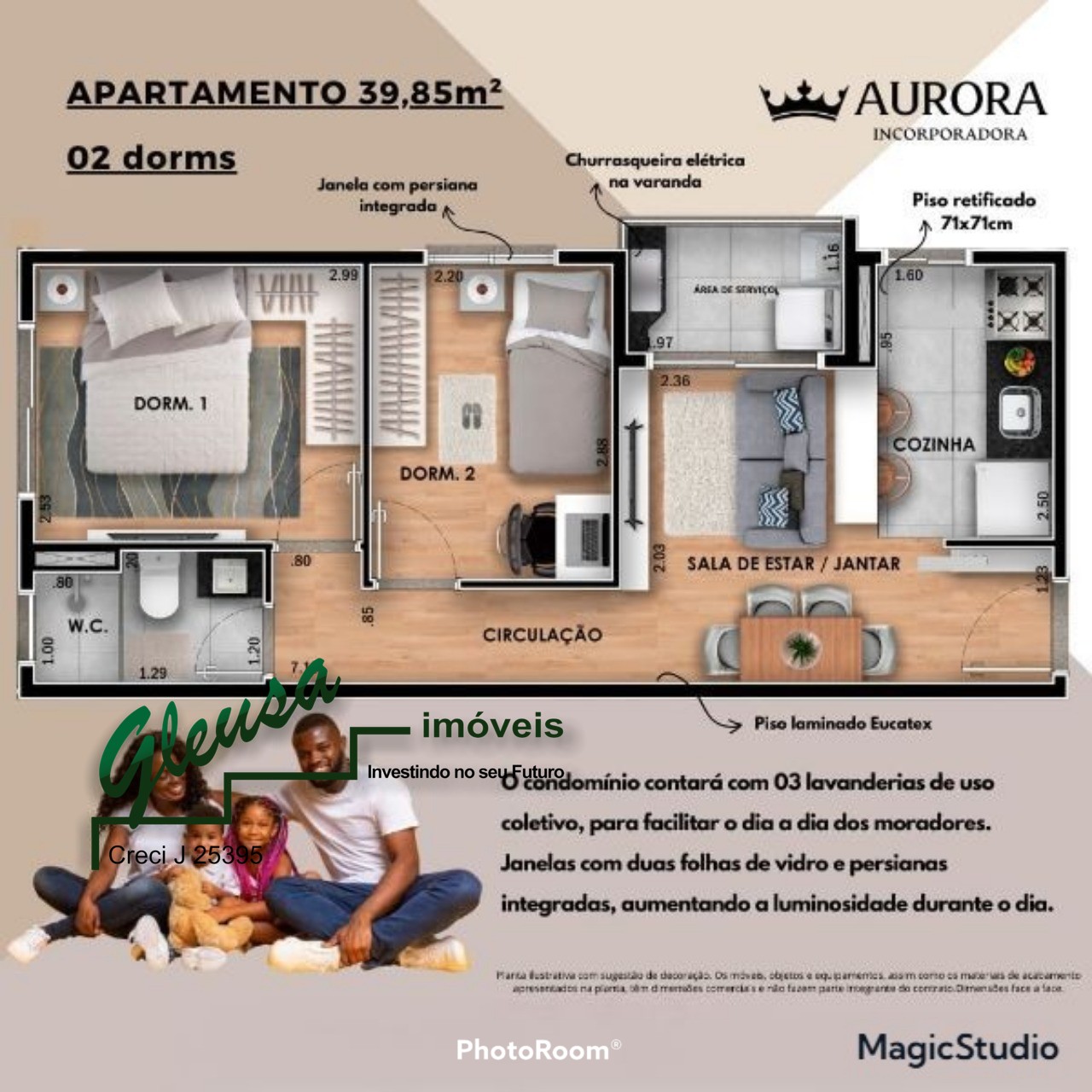 Apartamento à venda com 1 quarto, 28m² - Foto 10