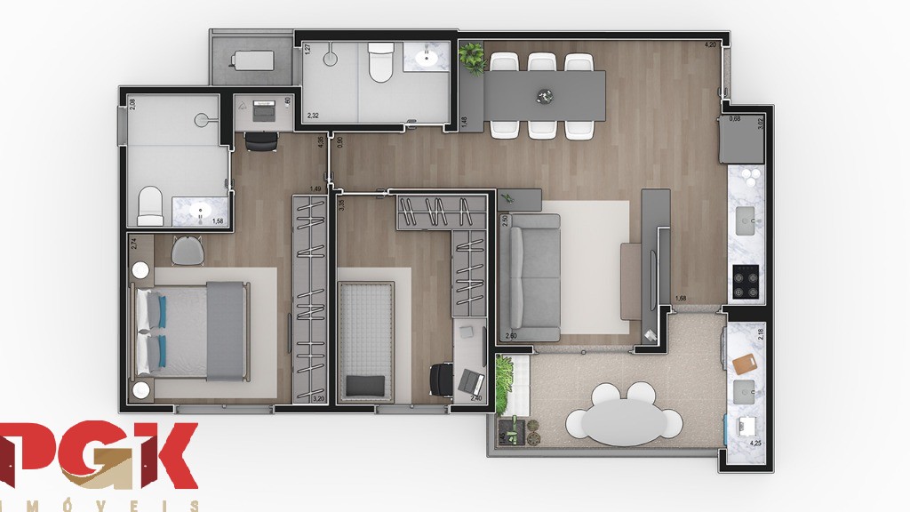 Apartamento à venda com 2 quartos, 61m² - Foto 24