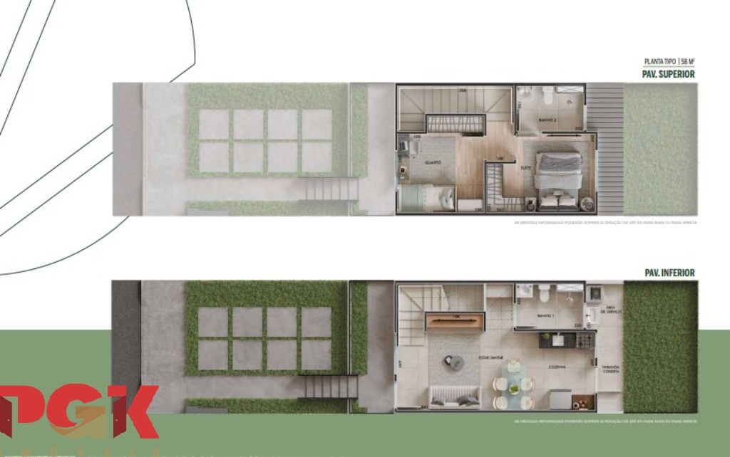 Casa, 2 quartos, 100 m² - Foto 13