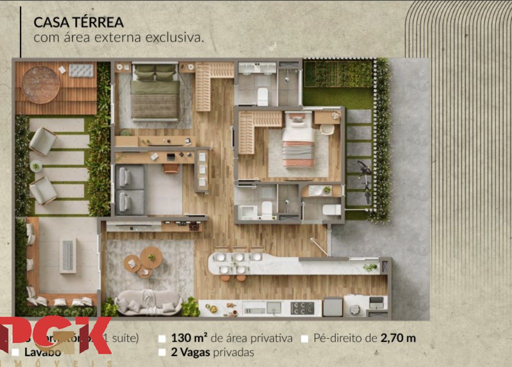 Casa, 3 quartos - Foto 11