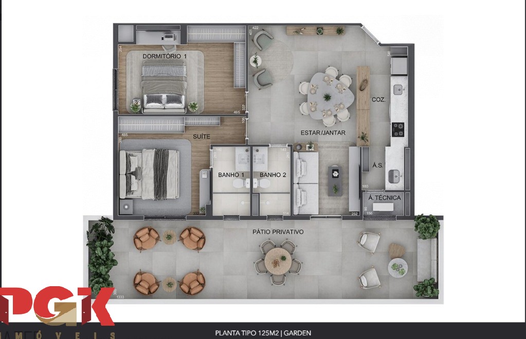 Apartamento, 3 quartos - Foto 33