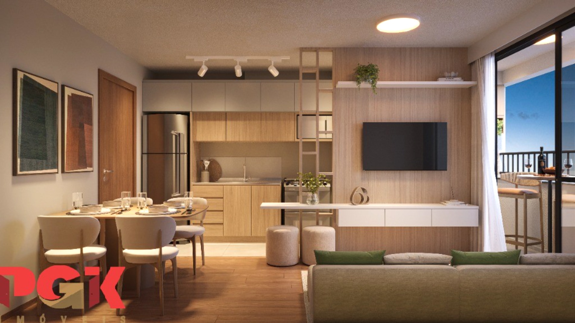 Apartamento, 2 quartos - Foto 1