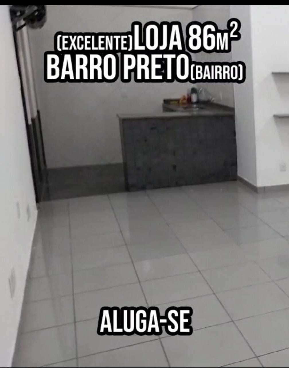 Loja-Salão para alugar, 86m² - Foto 1