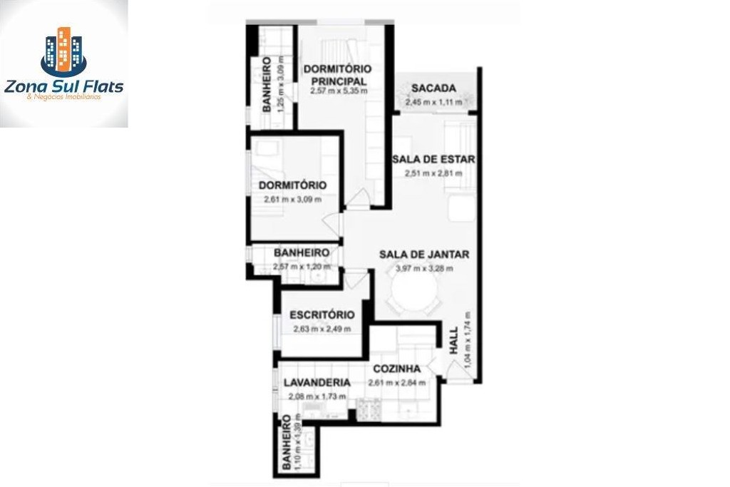 Apartamento à venda com 2 quartos, 77m² - Foto 24