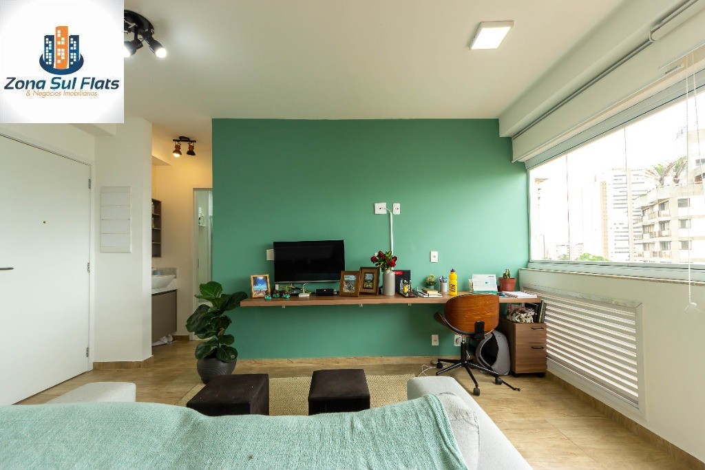 Apartamento à venda com 1 quarto, 35m² - Foto 1