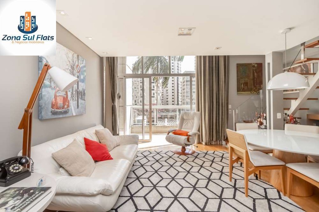 Apartamento à Venda Na Vila Nova Conceição Com 2 Suítes e 2 Vagas - Varanda