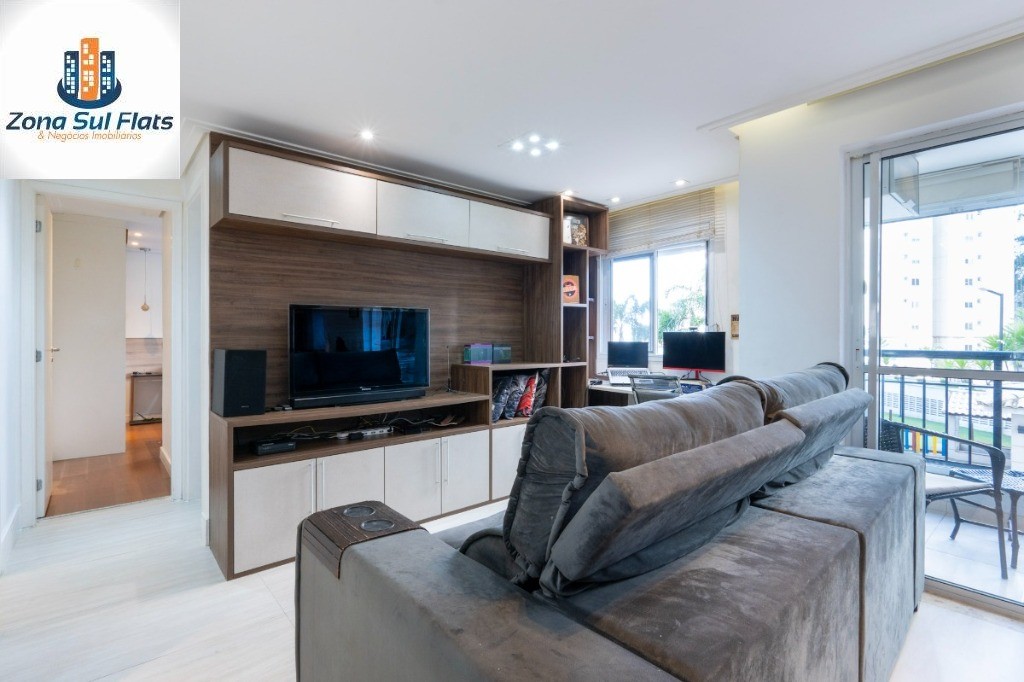 Apartamento à Venda No Morumbi Com 2 Dormitórios Sendo 1 Suíte e 1 Vaga - Varanda Gourmet