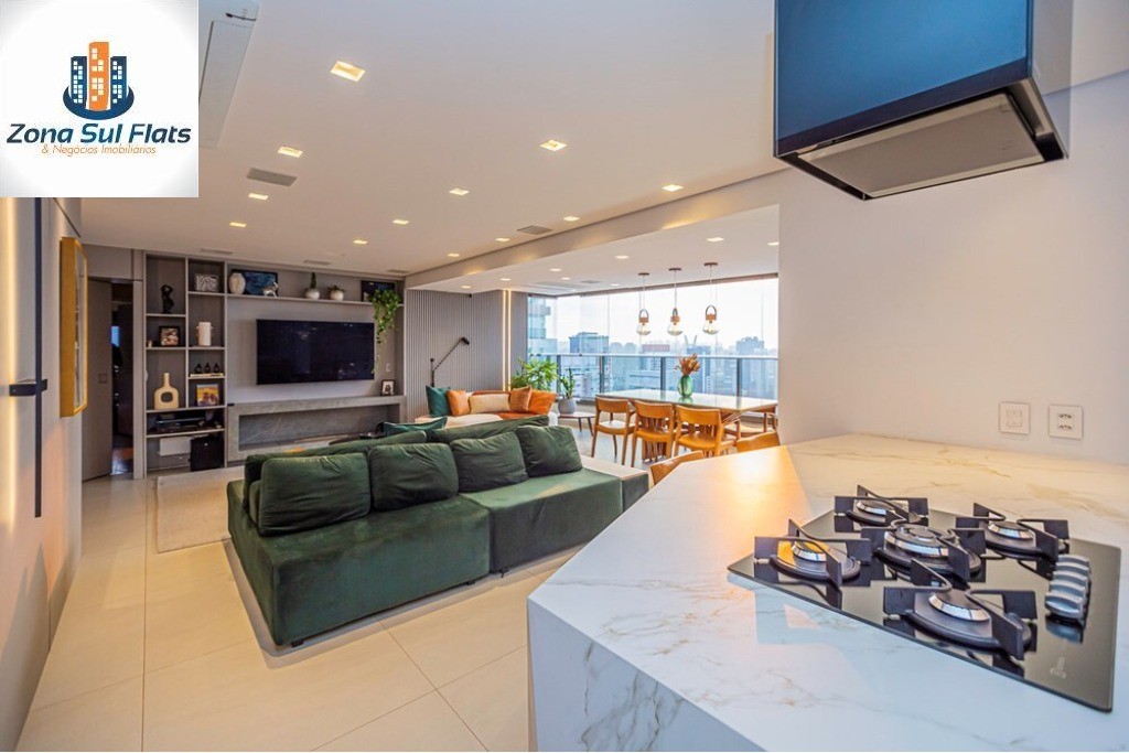 Apartamento à Venda No Brooklin Com 2 Suítes e 3 Vagas - Varanda Gourmet
