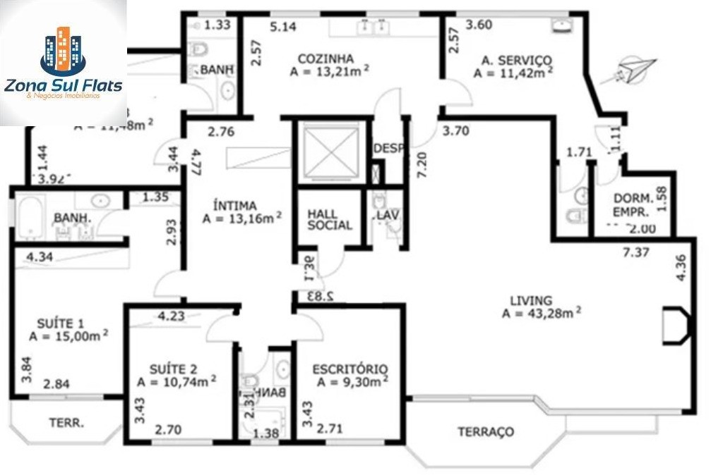 Apartamento à venda com 3 quartos, 190m² - Foto 26