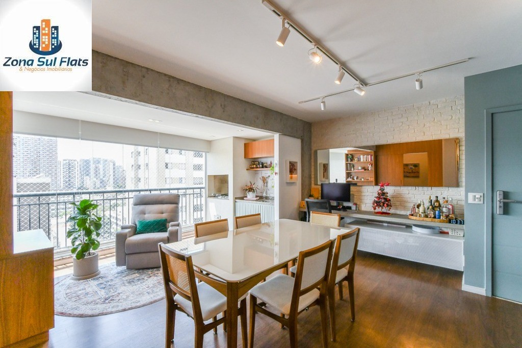 Apartamento à Venda No Brooklin Com 2 Suítes e 2 Vagas - Varanda Gourmet