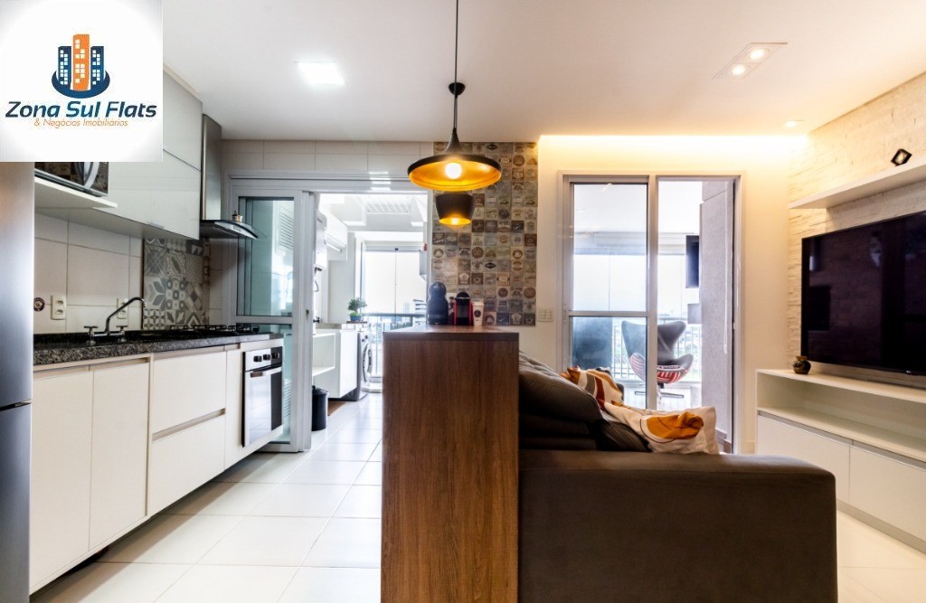 Apartamento à Venda Em Santo Amaro Com 3 Dormitórios Sendo 1 suíte e 1 Vaga - Varanda Gourmet