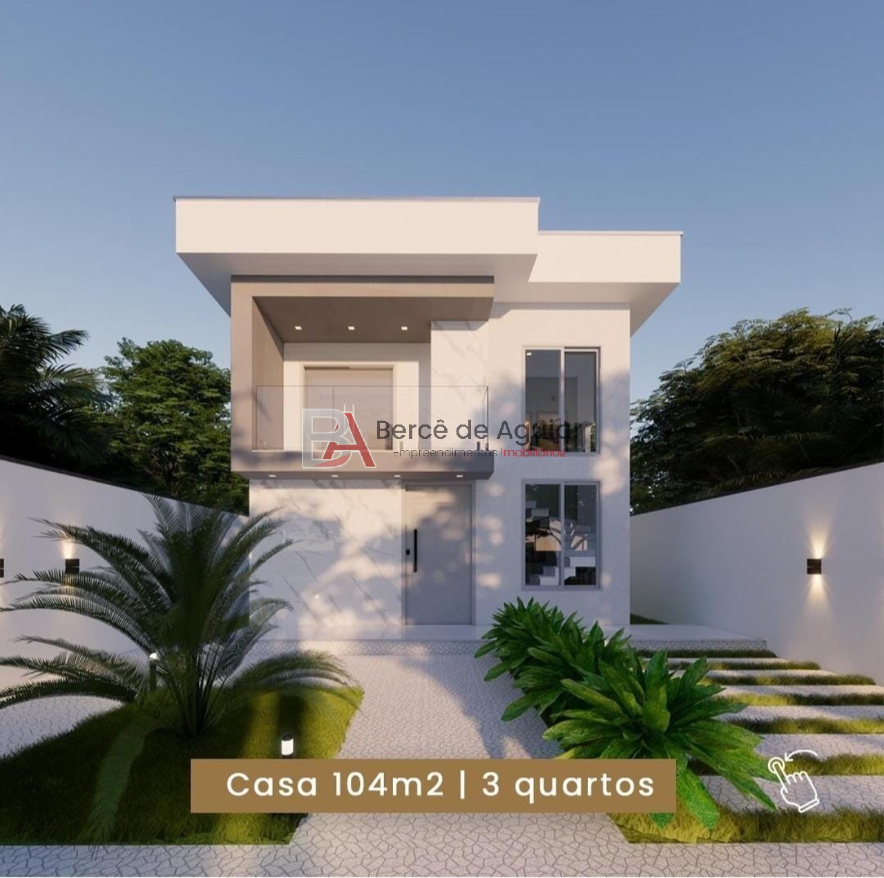 Casa, 3 quartos - Foto 1