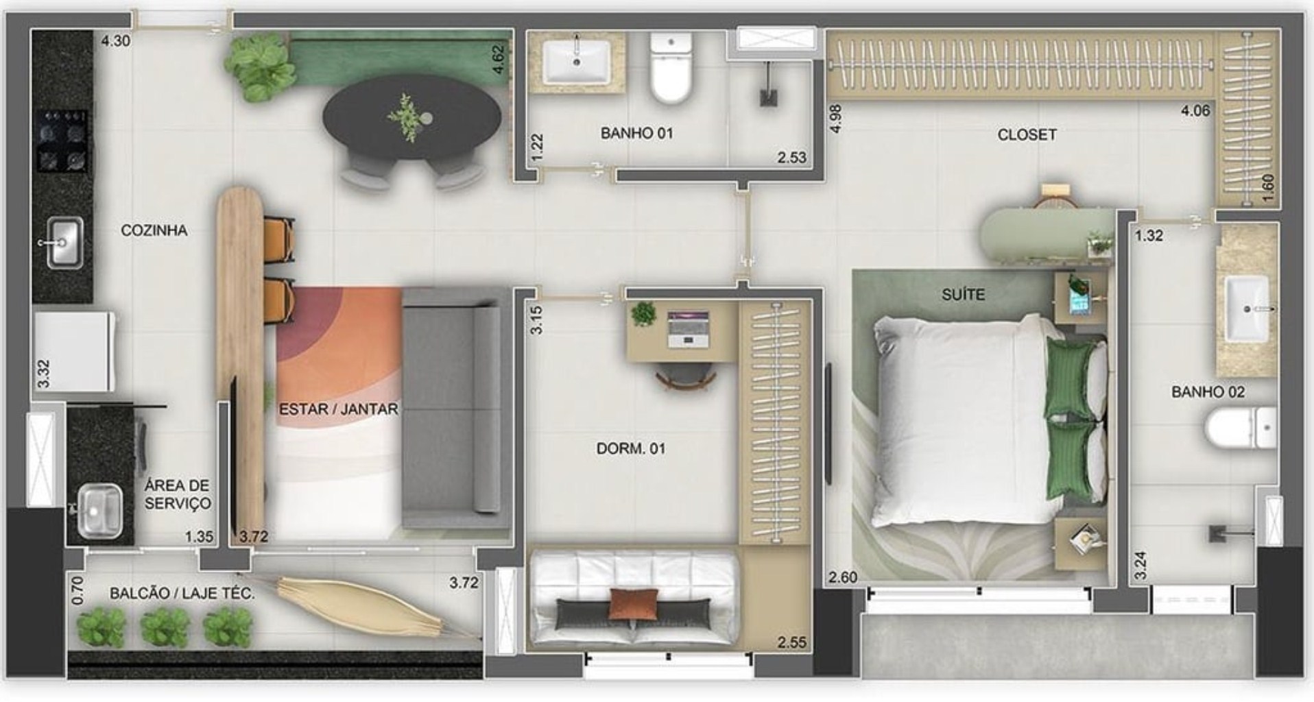 Apartamento à venda com 3 quartos, 147m² - Foto 35