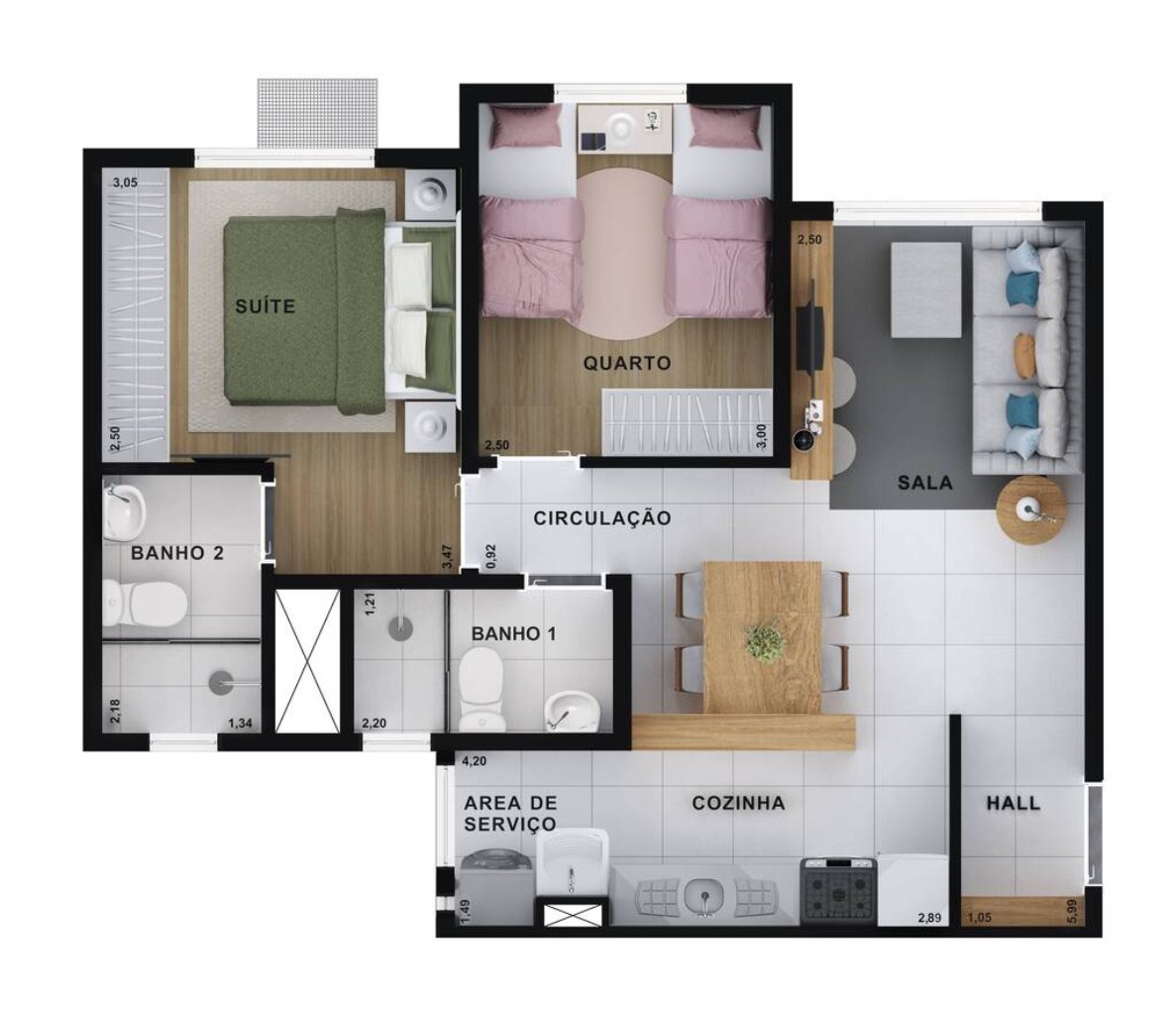 Apartamento à venda com 2 quartos, 76m² - Foto 25