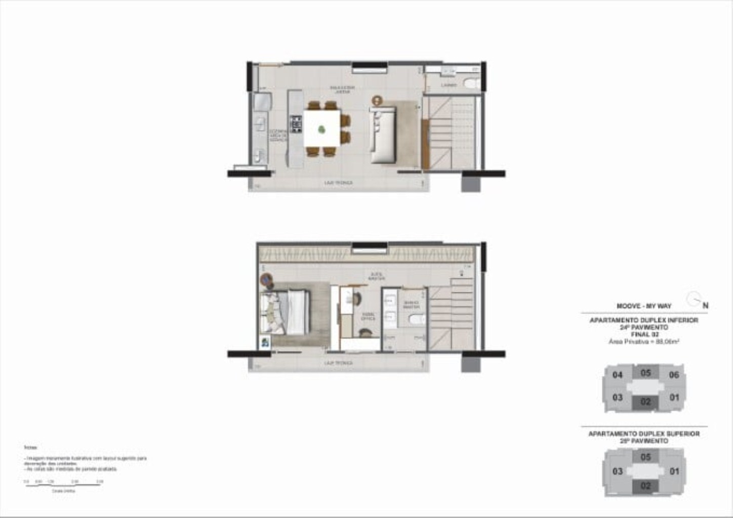 Apartamento à venda com 2 quartos, 69m² - Foto 69