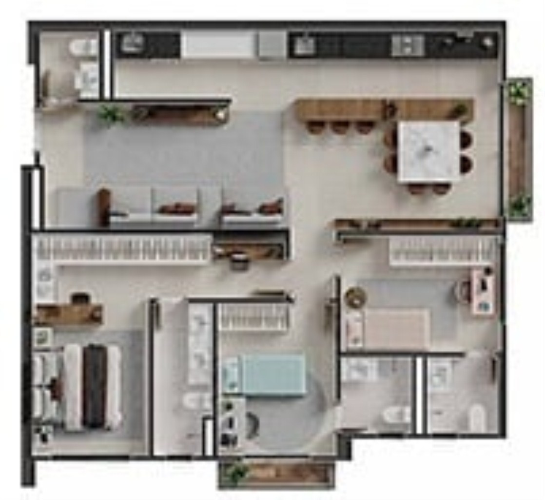 Apartamento à venda com 2 quartos, 68m² - Foto 50