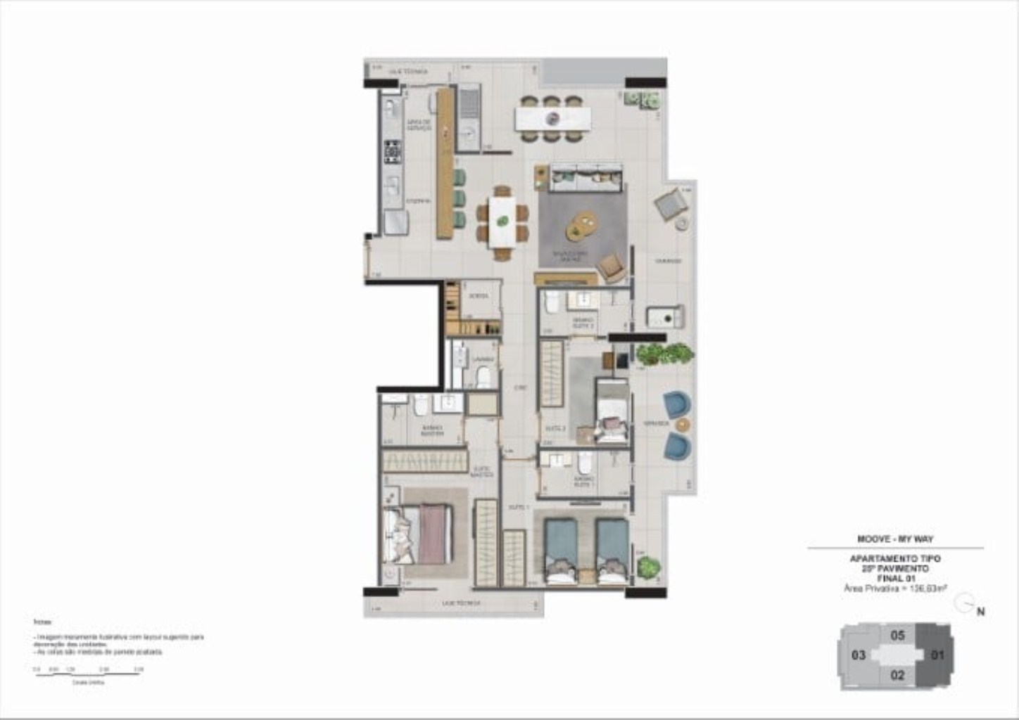 Apartamento à venda com 2 quartos, 152m² - Foto 74