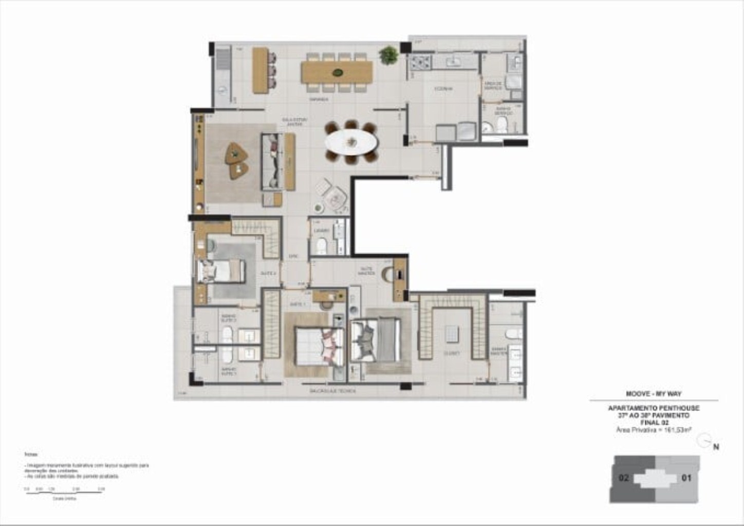 Apartamento à venda com 2 quartos, 152m² - Foto 79