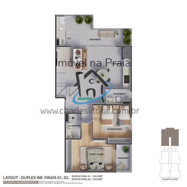 Apartamento à venda com 2 quartos, 58m² - Foto 20