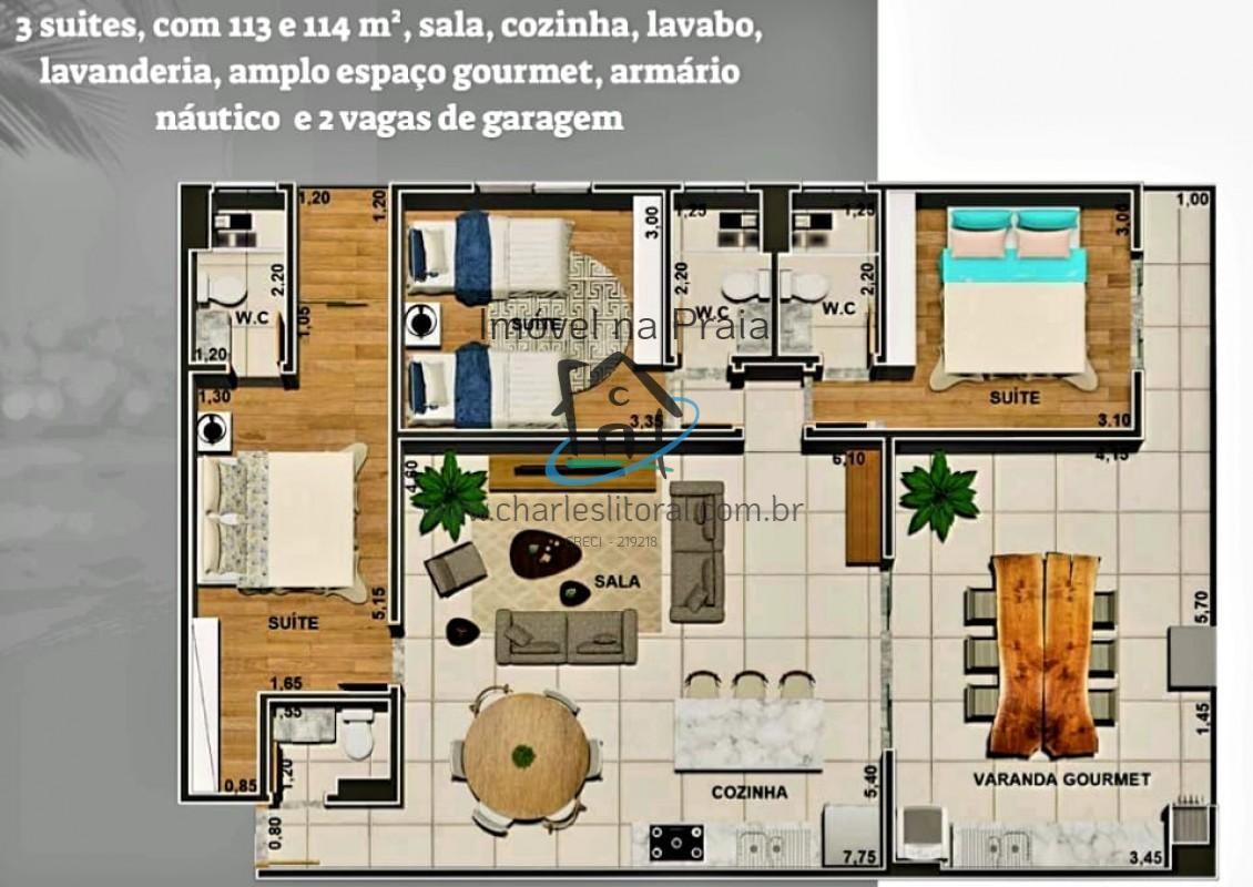 Apartamento à venda com 2 quartos, 68m² - Foto 12