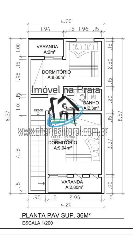 Casa à venda com 2 quartos, 71m² - Foto 9