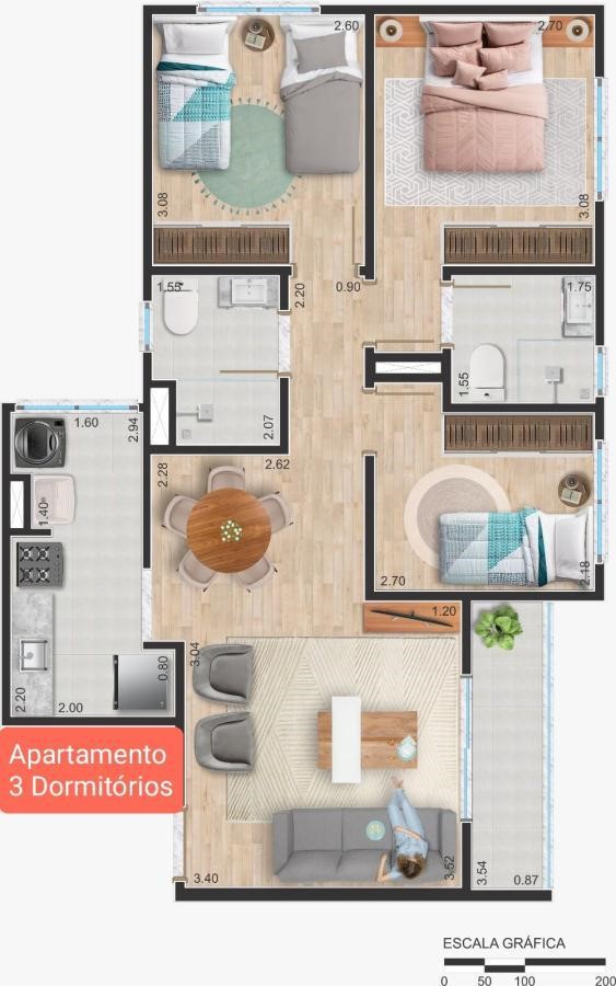 Casa à venda com 3 quartos, 76m² - Foto 4