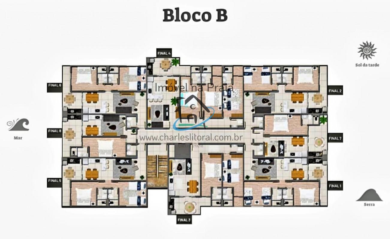 Apartamento à venda com 2 quartos, 68m² - Foto 6