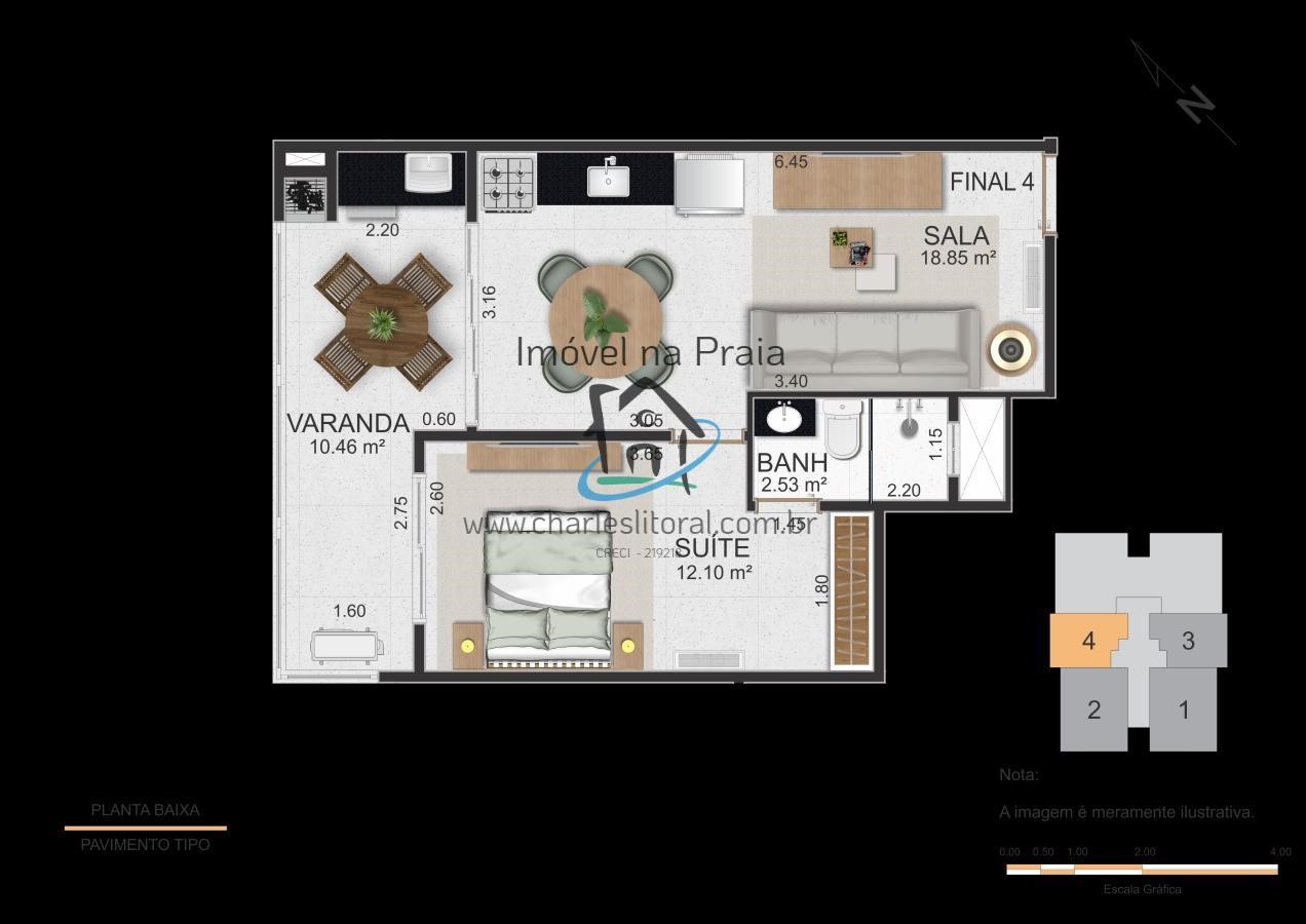 Apartamento à venda com 2 quartos, 76m² - Foto 18