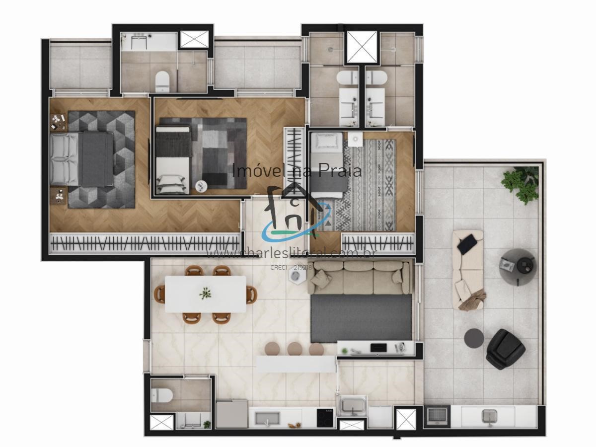 Apartamento à venda com 2 quartos, 89m² - Foto 42