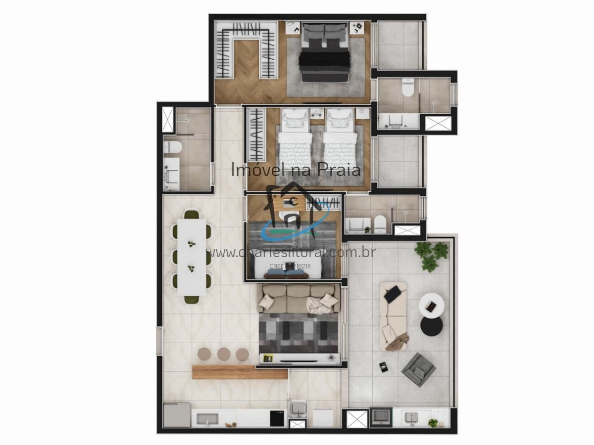 Apartamento à venda com 2 quartos, 89m² - Foto 47