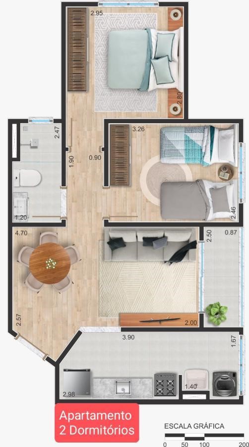 Casa à venda com 3 quartos, 76m² - Foto 3