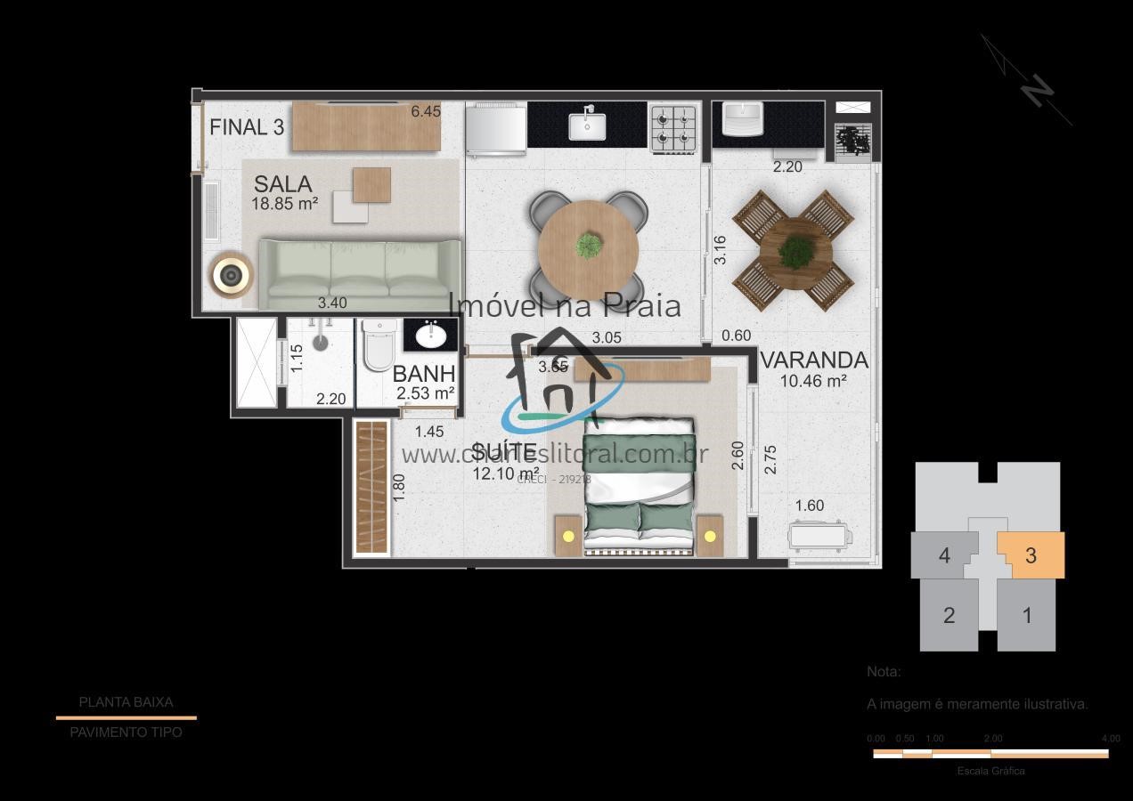 Apartamento à venda com 2 quartos, 76m² - Foto 16