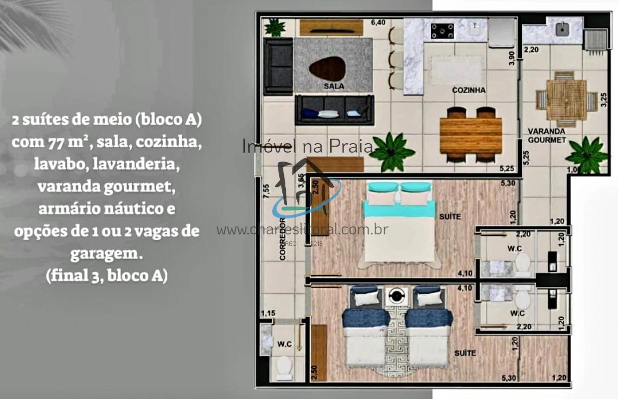 Apartamento à venda com 2 quartos, 68m² - Foto 8