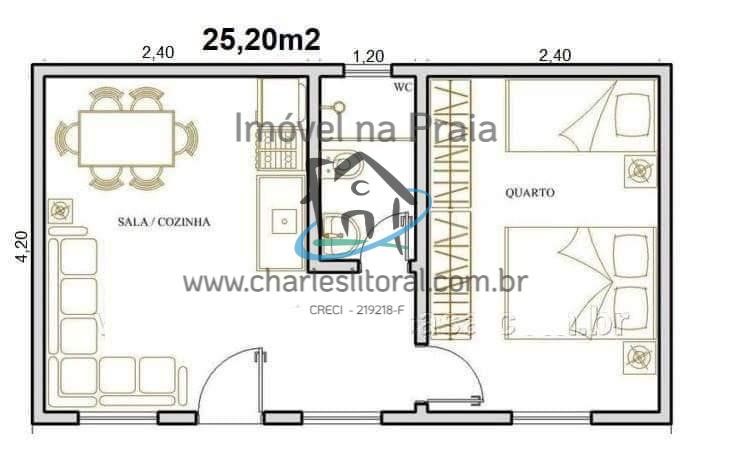 Casa à venda com 2 quartos, 50m² - Foto 8