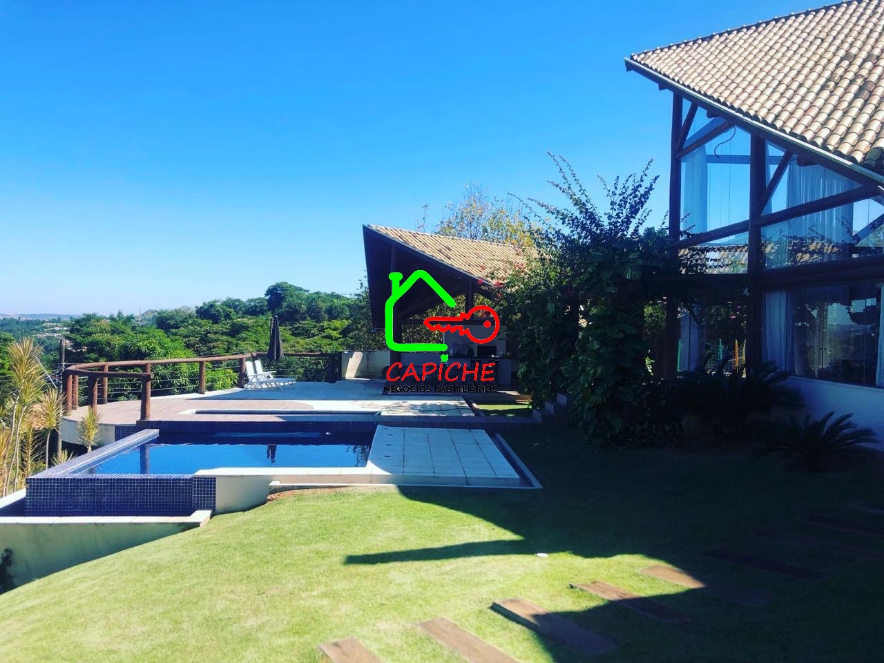 Casa de Condomínio, 5 quartos - Foto 1