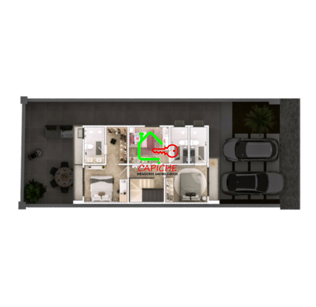 Casa de Condomínio, 3 quartos - Foto 8