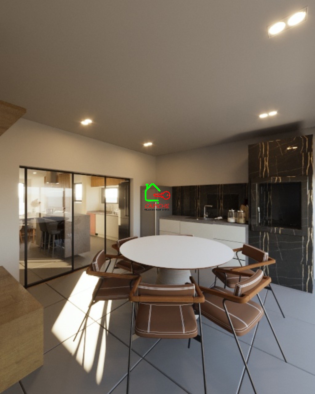 Casa de Condomínio, 3 quartos - Foto 1