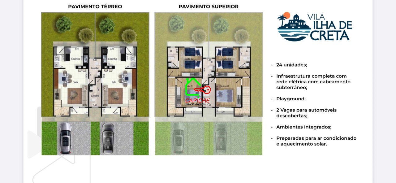 Casa de Condomínio, 2 quartos - Foto 8