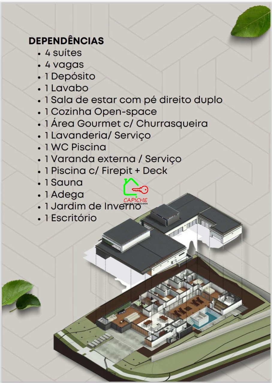 Casa de Condomínio, 4 quartos - Foto 3