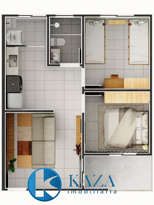 Apartamento, 2 quartos, 45 m² - Foto 11
