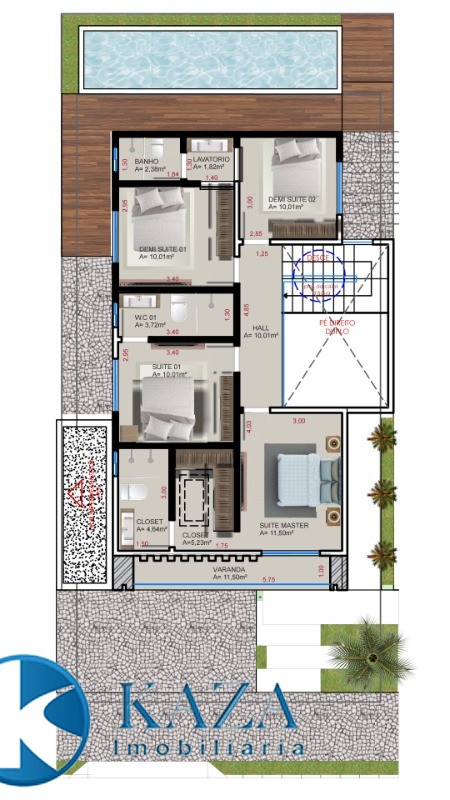 Casa, 4 quartos, 189 m² - Foto 9