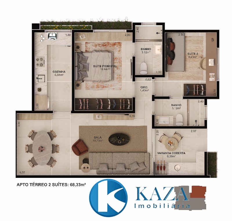 Apartamento, 2 quartos, 62 m² - Foto 23